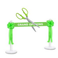 Grand Opening Kit-36" Ceremonial Scissors, Ribbon, Bows, Stanchions